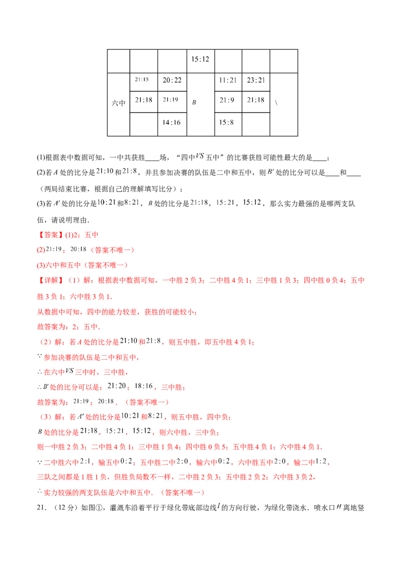 期末检测卷04（冲刺满分）（解析版）_new_初中数学人教版_9下-初中数学人教版_06习题试卷_4期末试卷_期末检测卷04（冲刺满分）-练好重点题九年级数学下册综合训练卷（人教版）