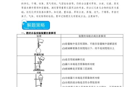 热点03化学实验装置图的分析判断（解析版）_05高考化学_2024年新高考资料_3.2024专项复习_2024年高考化学热点&middot;重点&middot;难点专练（江苏专用）