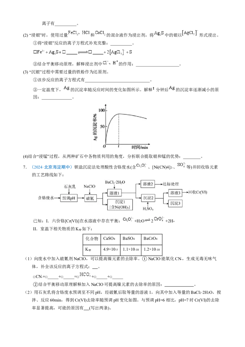 模板04化工流程题解题策略及答题规范(原卷版)_05高考化学_2025年新高考资料_二轮复习_2025年高考化学答题技巧与模板构建338868722_第二部分主观题突破_化学工艺流程