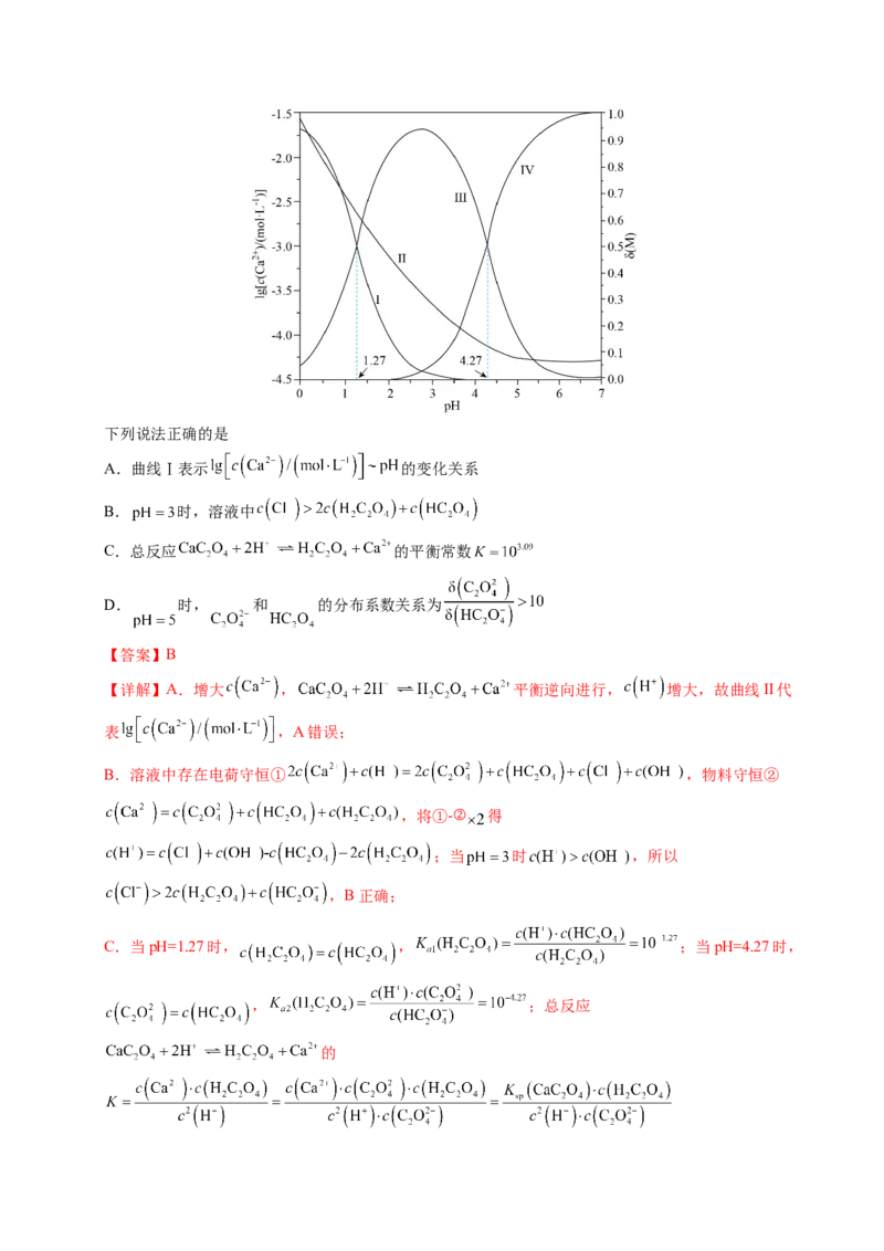 信息必刷卷01（解析版）_05高考化学_2025年新高考资料_2025考前信息卷_2025年高考化学考前信息必刷卷（新课标卷，新疆、西藏专用）3444691