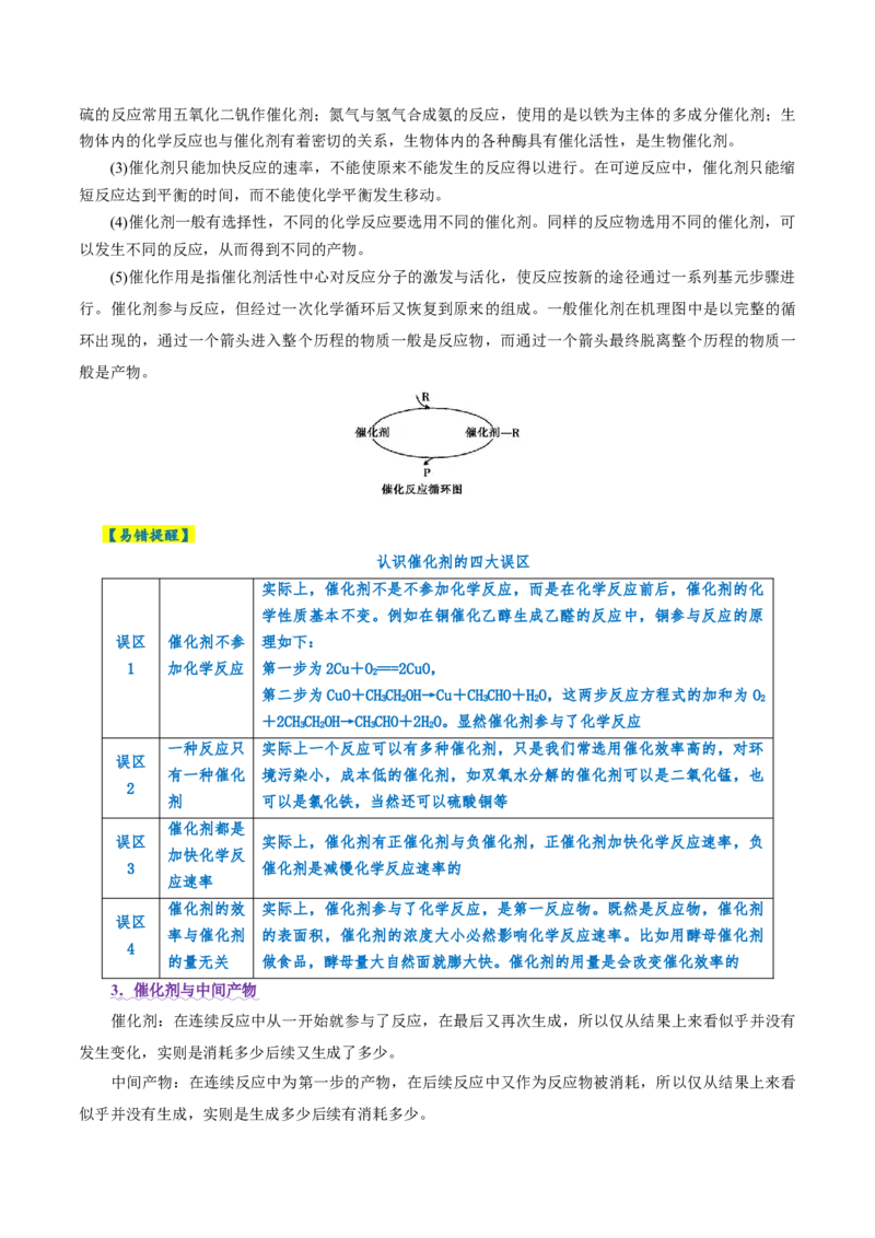 热点专项反应机理与反应过程分析（解析版）_05高考化学_2025年新高考资料_二轮复习_上好课2025年高考化学二轮复习讲练测（新高考通用）3379109_主题三化学反应原理