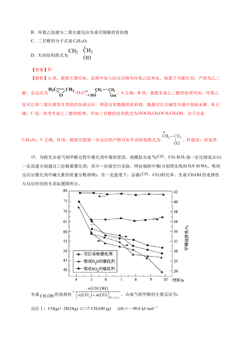 热点专项反应机理与反应过程分析（解析版）_05高考化学_2025年新高考资料_二轮复习_上好课2025年高考化学二轮复习讲练测（新高考通用）3379109_主题三化学反应原理
