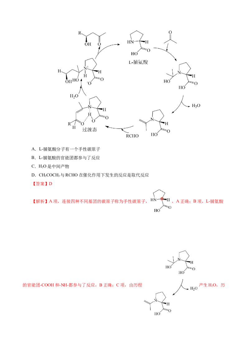 热点专项反应机理与反应过程分析（解析版）_05高考化学_2025年新高考资料_二轮复习_上好课2025年高考化学二轮复习讲练测（新高考通用）3379109_主题三化学反应原理