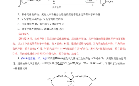 热点专项反应机理与反应过程分析（解析版）_05高考化学_2025年新高考资料_二轮复习_上好课2025年高考化学二轮复习讲练测（新高考通用）3379109_主题三化学反应原理