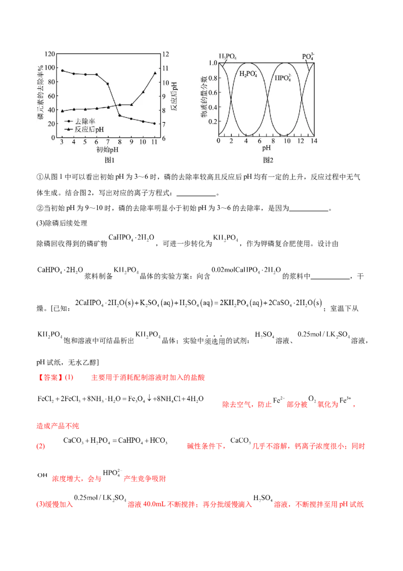 押江苏卷第16题化学实验综合（原卷版）_05高考化学_2024年新高考资料_5.2024三轮冲刺_备战2024年高考化学临考题号押题（江苏专用）322863014