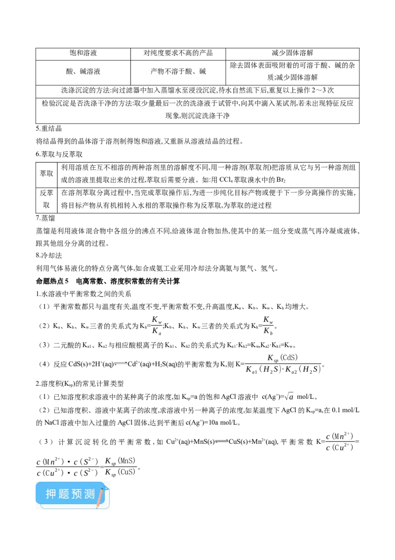 押广东卷第18题&nbsp;工艺流程综合题（解析版）_05高考化学_2024年新高考资料_5.2024三轮冲刺_备战2024年高考化学临考题号押题（广东卷）323301515