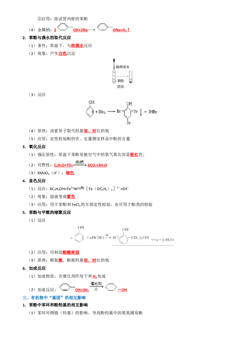 知识清单27烃的衍生物-口袋书2025年高考化学一轮复习知识清单（新高考专用）（解析版）_05高考化学_2025年新高考资料_一轮复习_上好课2025年高考化学一轮复习知识清单3246985