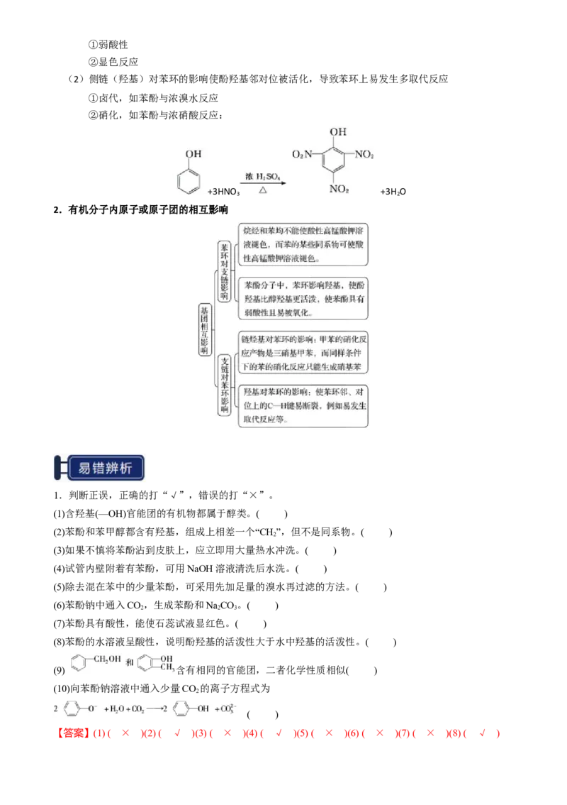 知识清单27烃的衍生物-口袋书2025年高考化学一轮复习知识清单（新高考专用）（解析版）_05高考化学_2025年新高考资料_一轮复习_上好课2025年高考化学一轮复习知识清单3246985