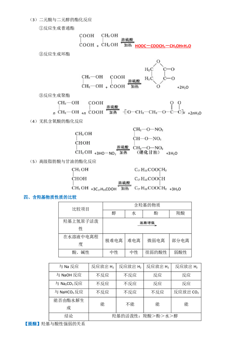 知识清单27烃的衍生物-口袋书2025年高考化学一轮复习知识清单（新高考专用）（解析版）_05高考化学_2025年新高考资料_一轮复习_上好课2025年高考化学一轮复习知识清单3246985
