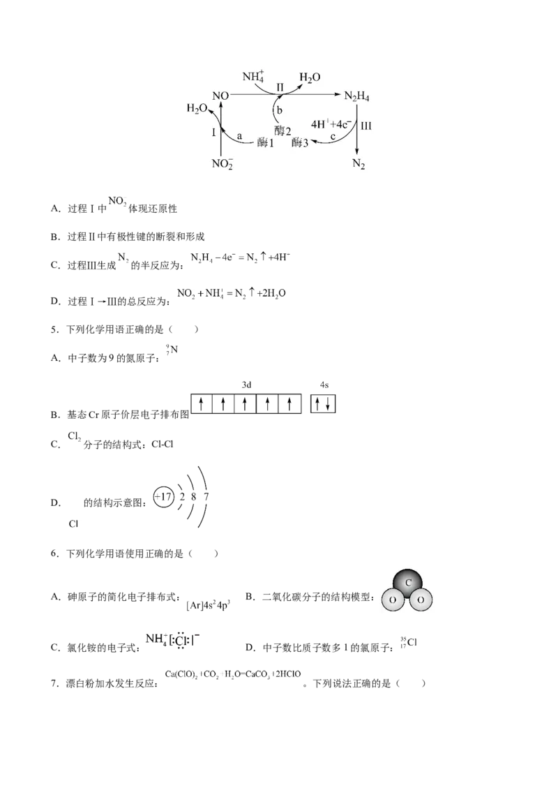 专题五物质结构元素周期律（原卷版）_05高考化学_新高考复习资料_2023年新高考资料_二轮复习_题型分类归纳2023年高考化学二轮复习讲与练