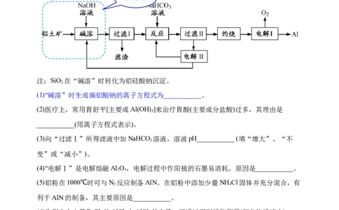 微专题31化学工艺流程题&mdash;&mdash;原料的预处理-备战2022年高考化学考点微专题（原卷版）_05高考化学_新高考复习资料_2022年新高考资料_备战2022年高考化学考点微专题