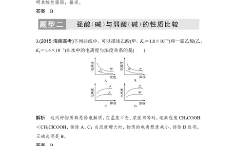 核心素养提升27强酸(碱)与弱酸(碱)的实验确定与性质比较_05高考化学_新高考复习资料_2022年新高考资料_2022年一轮复习各版本_1.高考化学2022年一轮复习通用版_配套习题库