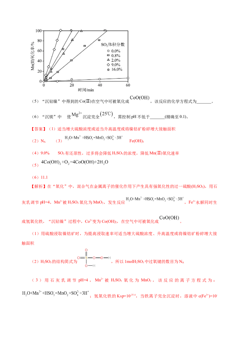 专题讲座（五）工艺流程的解题策略（讲）-2024年高考化学大一轮复习精讲精练+专题讲座（解析版）_05高考化学_2024年新高考资料_1.2024一轮复习
