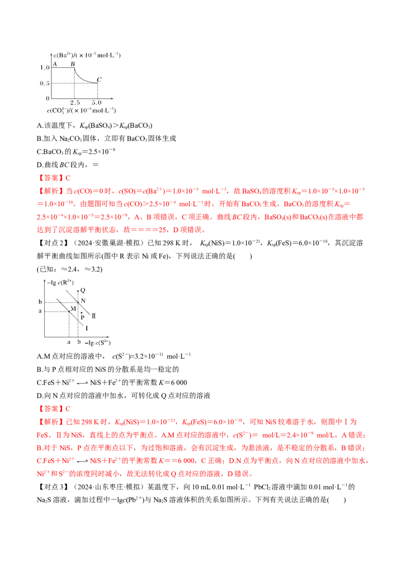 微考点电解质溶液的图像分析（核心考点精讲精练）-备战2025年高考化学一轮复习考点帮（新高考通用）（解析版）_05高考化学_2025年新高考资料_一轮复习