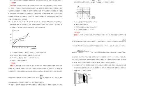 原创（新高考）2021届高考考前冲刺卷化学（三）教师版_05高考化学_新高考复习资料_2021新高考资料_2021届高考考前冲刺卷（新高考）5.31更新