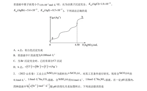 热点07水溶液中的新型曲线分析（原卷版）_05高考化学_新高考复习资料_2023年新高考资料_专项复习_2023年高考化学热点&middot;重点&middot;难点专练（新高考专用）