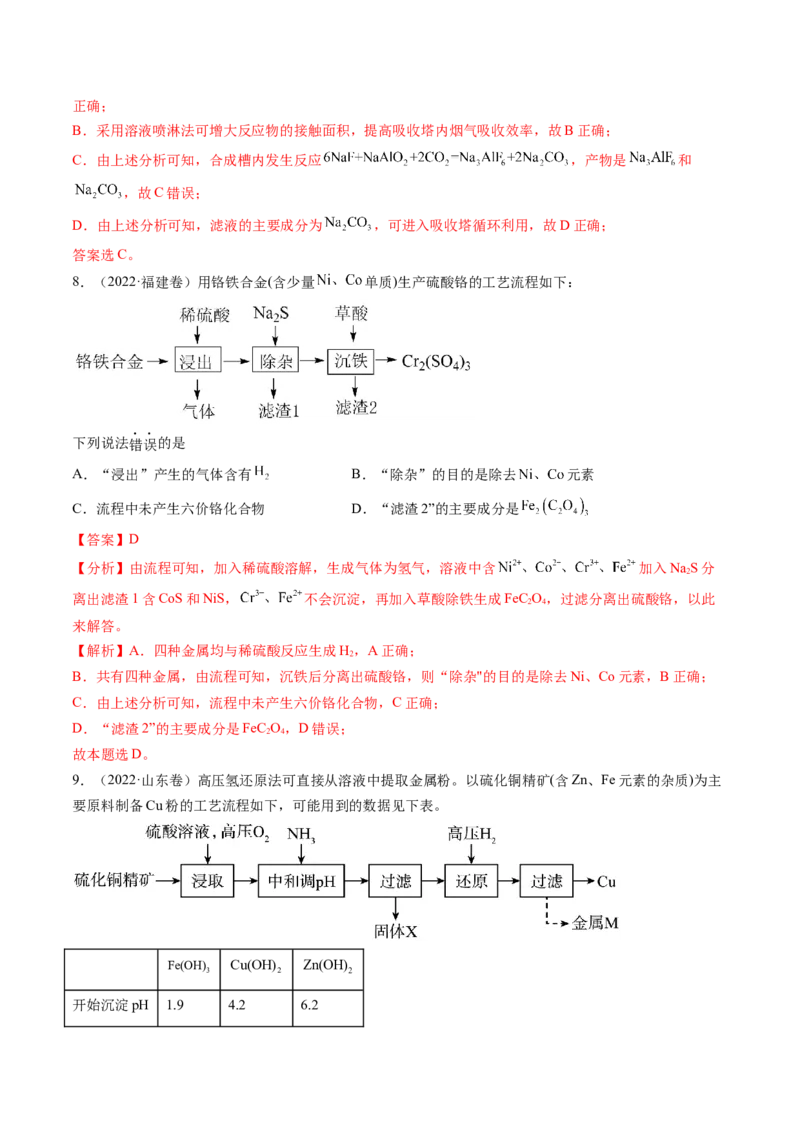 押新高考卷第11-12题微型实验、微型工艺流程、晶胞分析与计算（解析版）_05高考化学_2024年新高考资料_5.2024三轮冲刺_备战2024年高考化学临考题号押题（新高考通用）323031313