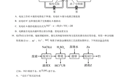 信息必刷卷01（广西专用）（原卷版）_05高考化学_2025年新高考资料_2025考前信息卷_2025年高考化学考前信息必刷卷（广西专用）3440172