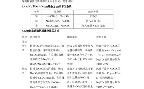 易错点05钠及其化合物-备战2023年高考化学考试易错题（原卷版）_05高考化学_通用版（老高考）复习资料_2023年复习资料_专项复习_备战2023年高考化学考试易错题（全国通用）