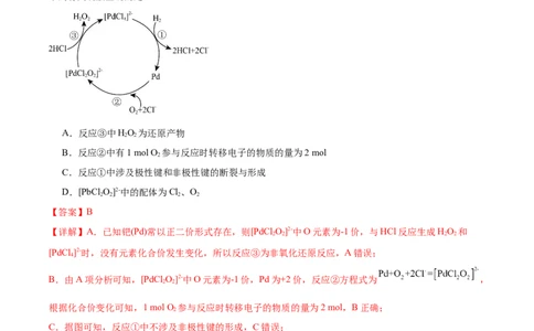 信息必刷卷03（陕西、山西、宁夏、青海专用）（解析版）_05高考化学_2025年新高考资料_2025考前信息卷_2025年高考化学考前信息必刷卷（陕西、山西、宁夏、青海专用）34342235