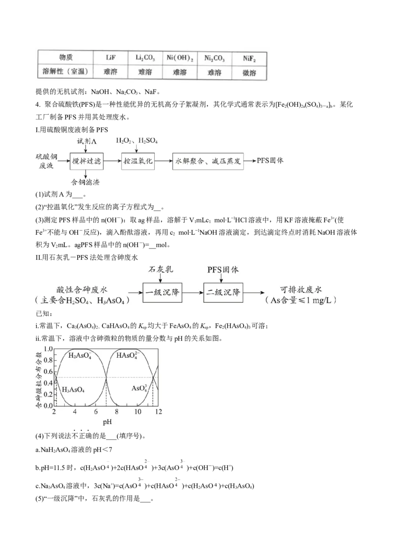 易错专题05金属元素及其化合物-2024年高考化学考前易错聚焦（原卷版）_05高考化学_2024年新高考资料_5.2024三轮冲刺_2024年高考化学考前易错聚焦