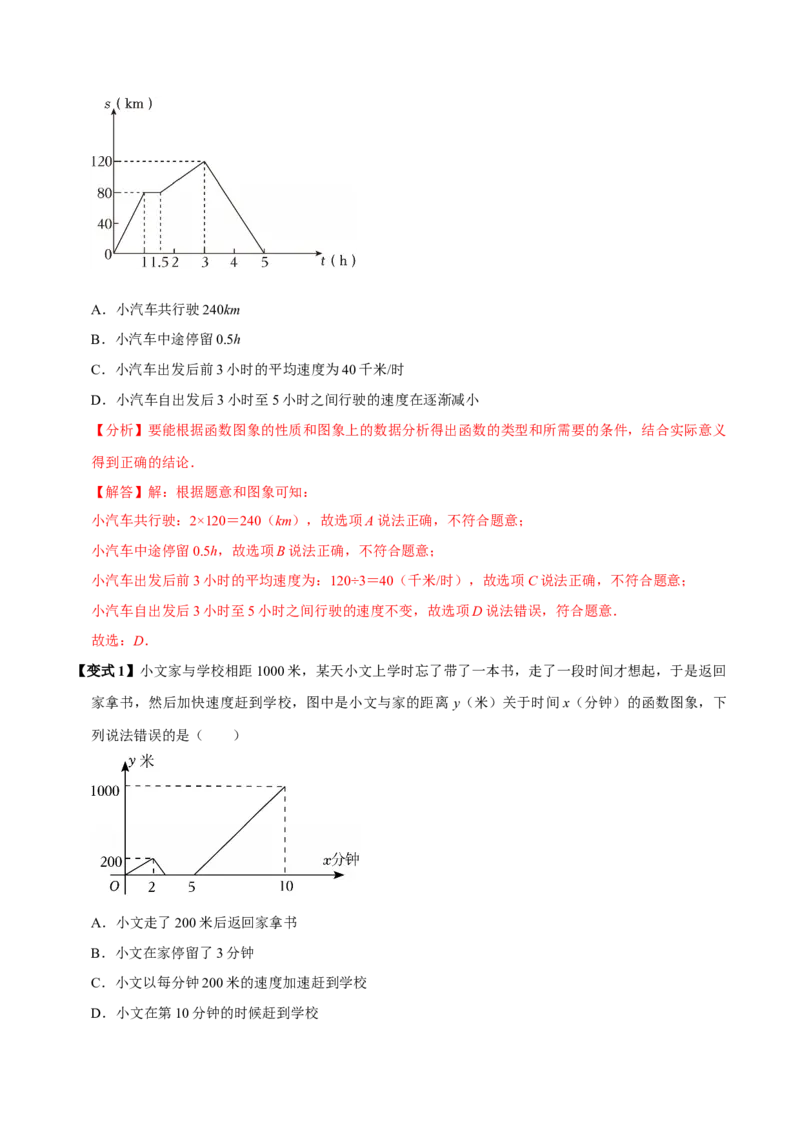 第11讲函数（9个必考点）（必考点分类集训）（人教版）（教师版）_初中数学_八年级数学下册（人教版）_考点分类必刷题-U181
