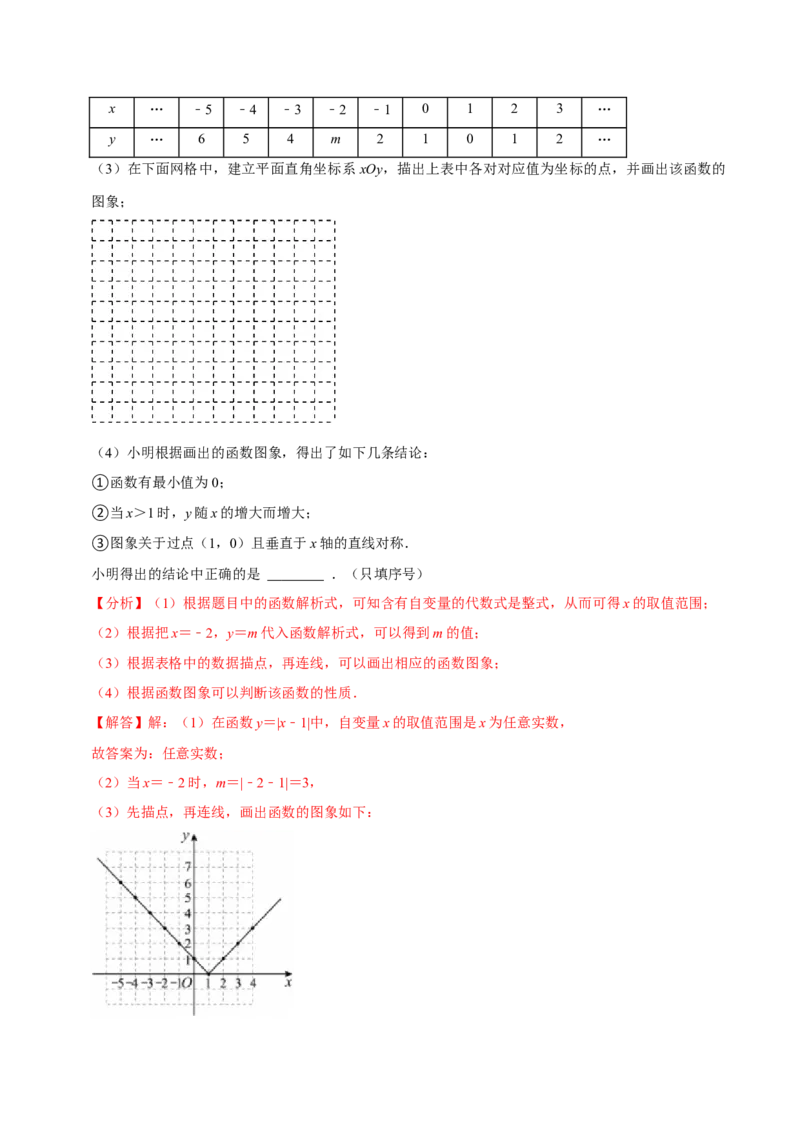 第11讲函数（9个必考点）（必考点分类集训）（人教版）（教师版）_初中数学_八年级数学下册（人教版）_考点分类必刷题-U181