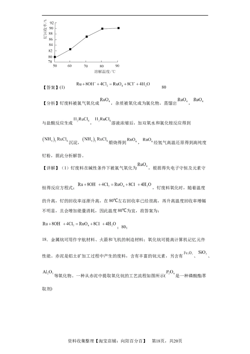 化学条件的优化和选择（解析版）_05高考化学_新高考复习资料_2024年新高考资料_一轮复习资料_2024届高三化学一轮复习&mdash;专项训练