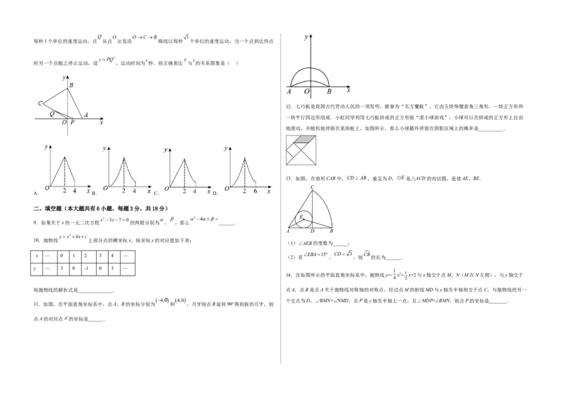 期中满分冲刺综合能力拔高卷（轻松拿满分）（考试版）_初中数学人教版_9上-初中数学人教版_06习题试卷_3期中试卷_期中满分冲刺综合能力拔高卷（轻松拿满分）