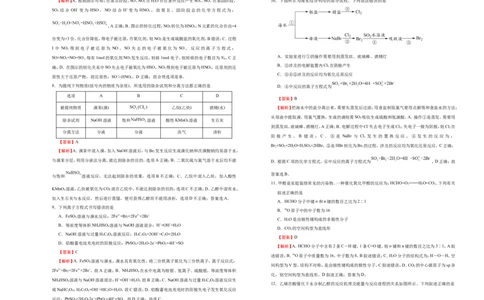 原创（新高考）2021届高考考前冲刺卷化学（十三）教师版_05高考化学_新高考复习资料_2021新高考资料_2021届高考考前冲刺卷（新高考）5.31更新
