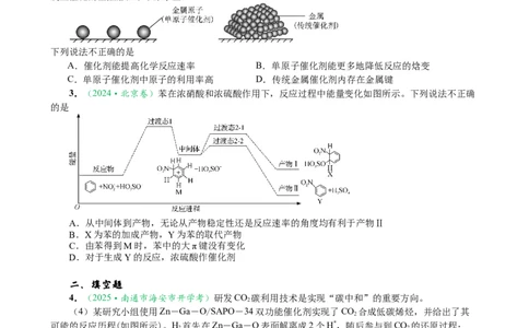 微专题突破16归因类问题考点透视（作业二）（学生版）_05高考化学_2025年新高考资料_二轮复习_01高考语文等多个文件_2025年高考化学二轮复习重点微专题突破学案（新高考专用）