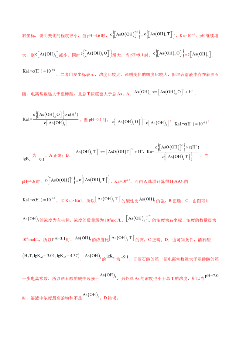 专题十六沉淀溶解平衡（专讲）-冲刺2023年高考化学二轮复习核心考点逐项突破（解析版）_05高考化学_新高考复习资料_2023年新高考资料_二轮复习