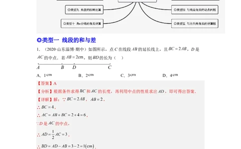 培优专题10线段和角的计算-解析版_初中数学人教版_7上-初中数学人教版_7上-初中数学人教版（旧版）赠送_07专项讲练