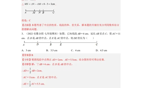 培优专题10线段和角的计算-解析版_初中数学人教版_7上-初中数学人教版_7上-初中数学人教版（旧版）赠送_07专项讲练