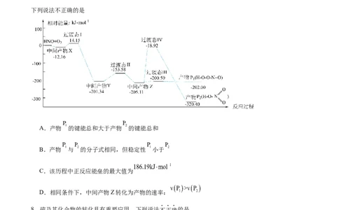 化学（江苏卷02）（原卷版）_05高考化学_2024年新高考资料_5.2024三轮冲刺_备战2024年高考化学临考题号押题（江苏专用）322863014