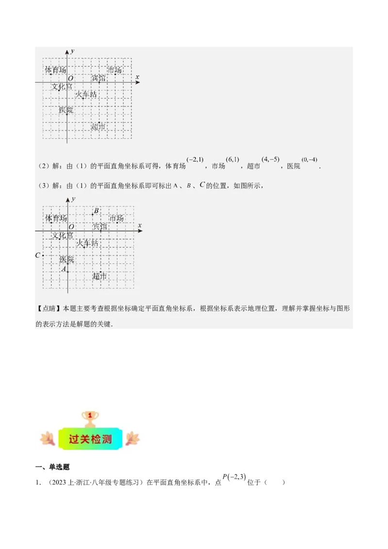 专题7.1平面直角坐标系之七大考点(解析版)_初中数学人教版_7下-初中数学人教版_7下-初中数学人教版（旧版）赠送_07专项讲练