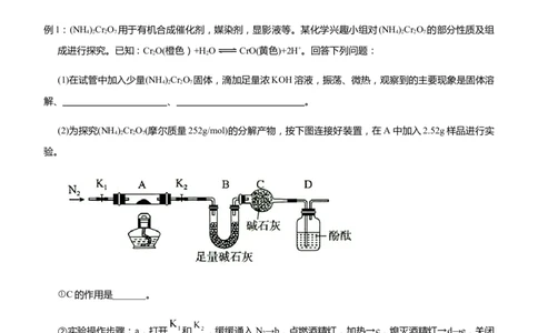 原创（新高考）2021届高三大题优练2探究性实验设计教师版_05高考化学_新高考复习资料_2021新高考资料_2021届（新高考）大题优练-化学