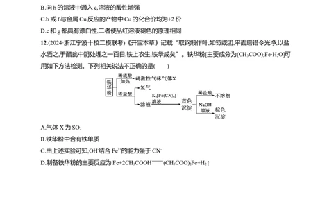 备战2025年高考二轮复习化学（通用版）大单元选择题突破6　B组Word版含解析_05高考化学_2025年新高考资料_二轮复习_备战2025年高考化学二轮复习题型突破练习（含解析）
