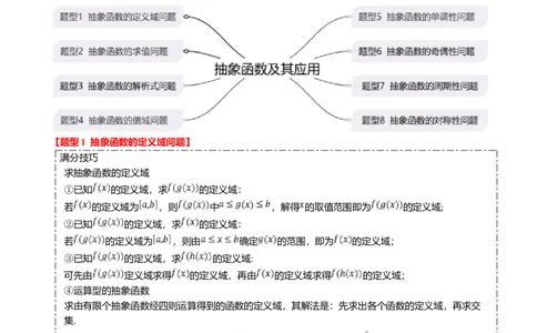 重难点2-2抽象函数及其应用（8题型满分技巧限时检测）（原卷版）_2.2025数学总复习_2024年新高考资料_3.2024专项复习_2024年高考数学热点&middot;重点&middot;难点专练（新高考专用）