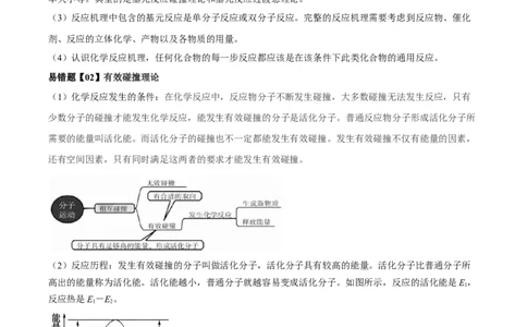 易错点20化学反应机理-备战2023年高考化学考试易错题（解析版）_05高考化学_通用版（老高考）复习资料_2023年复习资料_专项复习_备战2023年高考化学考试易错题（全国通用）