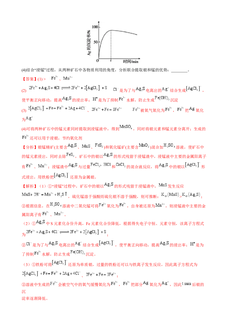 模板04化工流程题解题策略及答题规范(解析版)_05高考化学_2025年新高考资料_二轮复习_2025年高考化学答题技巧与模板构建338868722_第二部分主观题突破_化学工艺流程