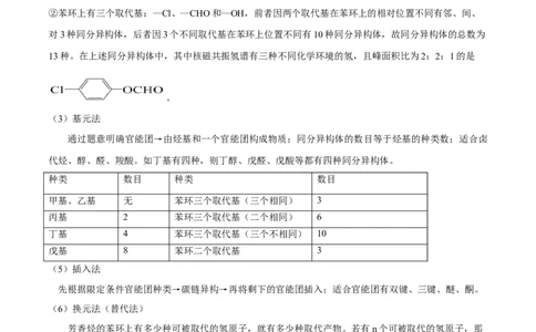 专题十八同分异构体（专讲）-冲刺2023年高考化学二轮复习核心考点逐项突破（原卷版）_05高考化学_新高考复习资料_2023年新高考资料_二轮复习