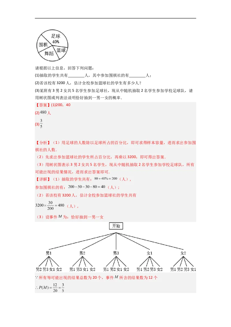 黄金卷06-赢在中考&middot;黄金8卷备战2023年中考数学全真模拟卷（株洲专用）（解析版）_初中数学人教版_9下-初中数学人教版_10中考模拟卷