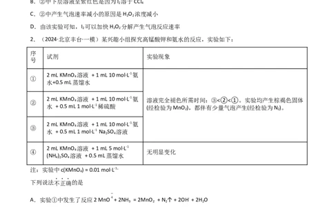 易错专题12化学反应速率（原卷版）_05高考化学_2024年新高考资料_5.2024三轮冲刺_2024年高考化学考前易错聚焦