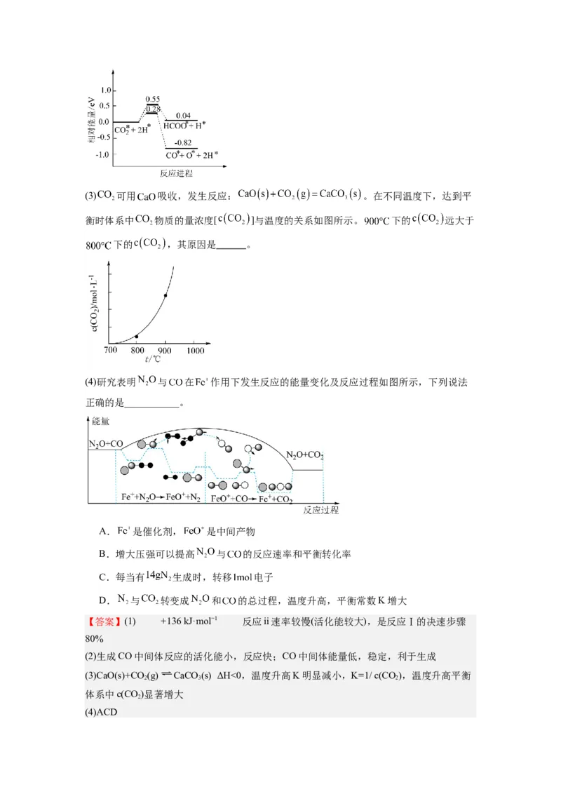 热点12&ldquo;看图说话&rdquo;描述微观结构变化过程（解析版）_05高考化学_2024年新高考资料_3.2024专项复习_2024年高考化学热点&middot;重点&middot;难点专练（江苏专用）
