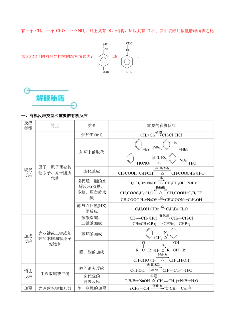 押非选择题有机化学综合题（解析版）-备战2024年高考化学临考题号押题（辽宁、黑龙江、吉林专用）_05高考化学_2024年新高考资料_5.2024三轮冲刺