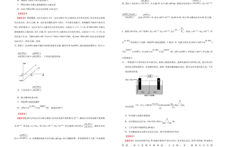 原创（新高考）2021届高考考前冲刺卷化学（四）教师版_05高考化学_新高考复习资料_2021新高考资料_2021届高考考前冲刺卷（新高考）5.31更新