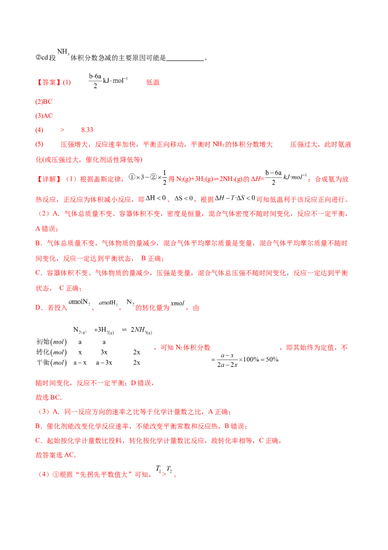 信息必刷卷04（陕西、山西、宁夏、青海专用）（解析版）_05高考化学_2025年新高考资料_2025考前信息卷_2025年高考化学考前信息必刷卷（陕西、山西、宁夏、青海专用）34342235