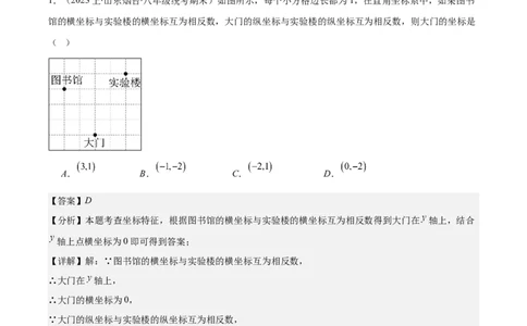 专题7.2坐标方法的简单应用之八大考点(解析版)_初中数学人教版_7下-初中数学人教版_7下-初中数学人教版（旧版）赠送_07专项讲练