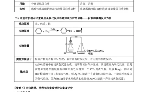 热点02表格型实验方案的设计与评价-2024年高考化学热点&middot;重点&middot;难点专练（新高考专用）（解析版）_05高考化学_2024年新高考资料_3.2024专项复习